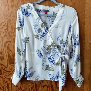 NWT • Vince Camuto • Wrap Blouse